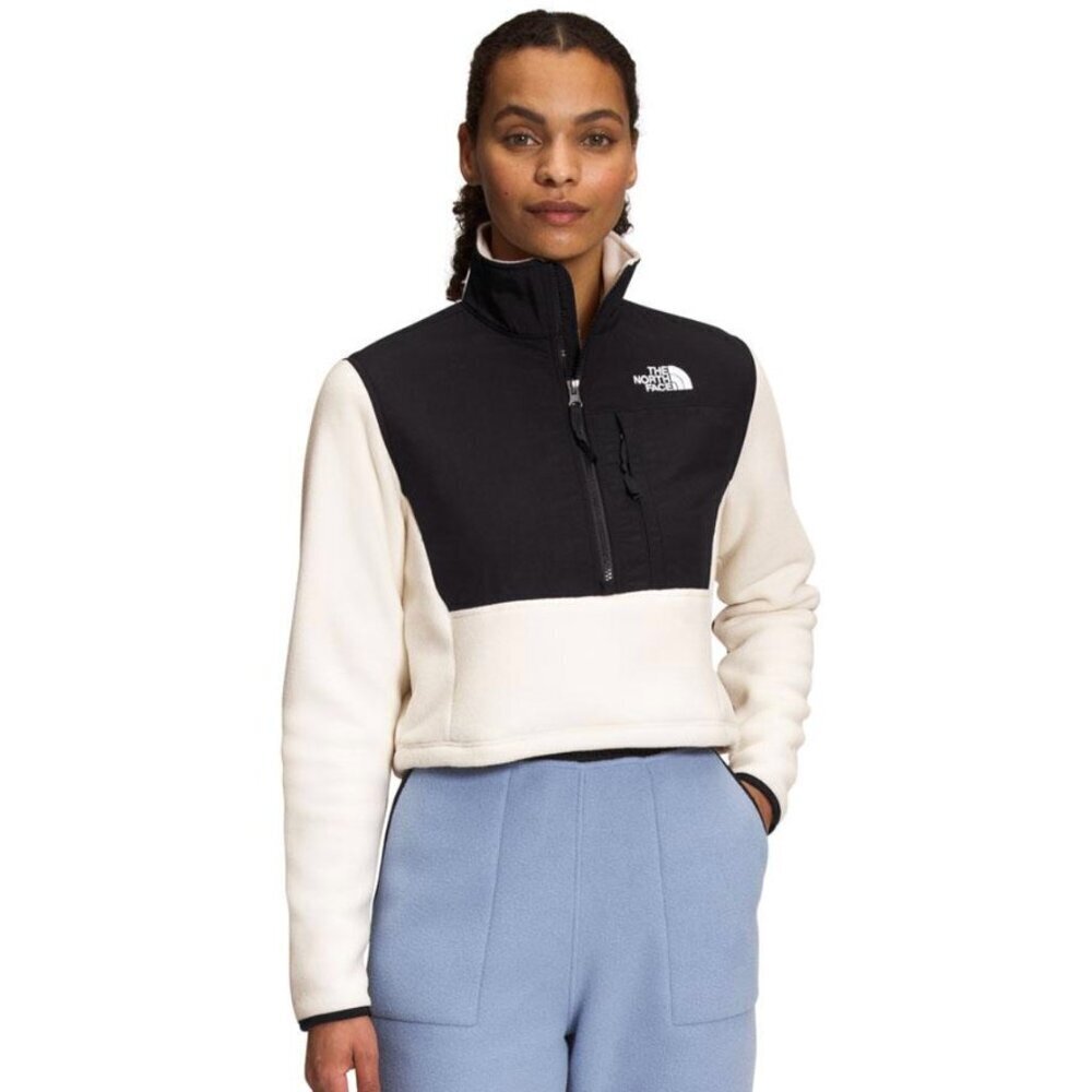 The North Face Denali Crop Half Zip Fleece Pullover Women's